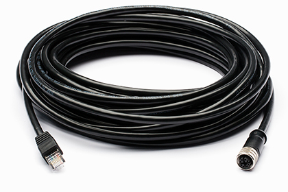 flir ax8 accessory T129257ACC, Ethernet cable M12 to RJ45, 10 m