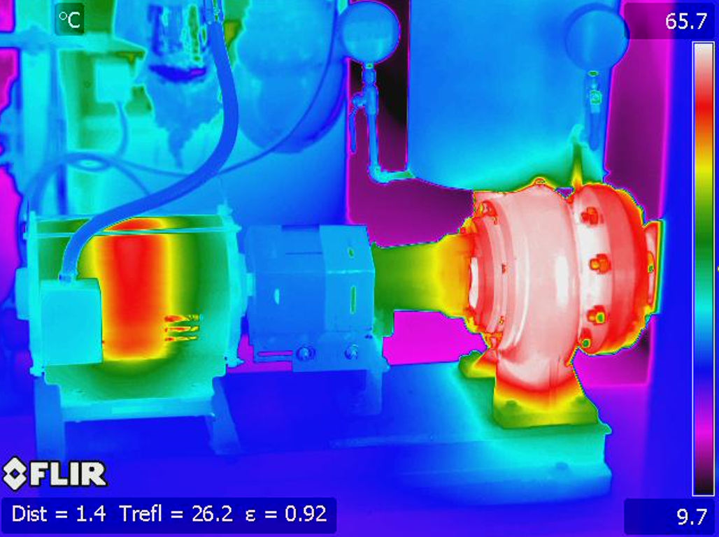 Thermal Image of Motors and Pumps