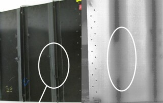 delamination inspection of CFRP using transient thermography