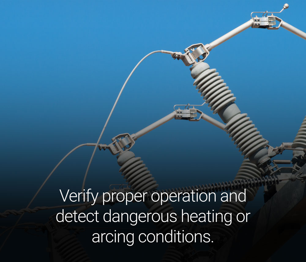 Disconnectors & Switchgear: Verify proper operation and detect dangerous heating or arcing conditions.