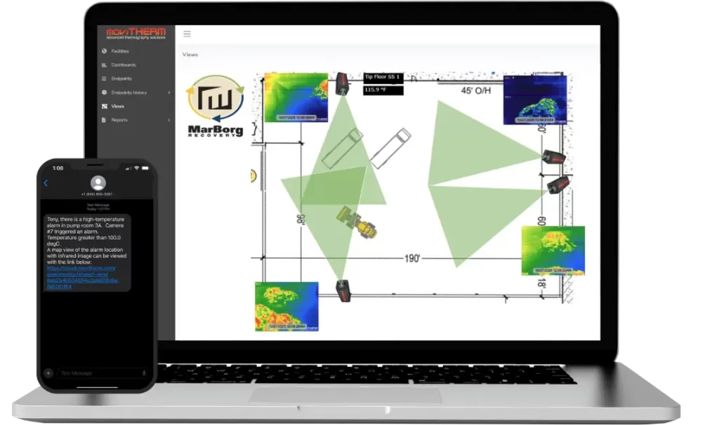 Thermal Monitoring for Waste Storage Facilities