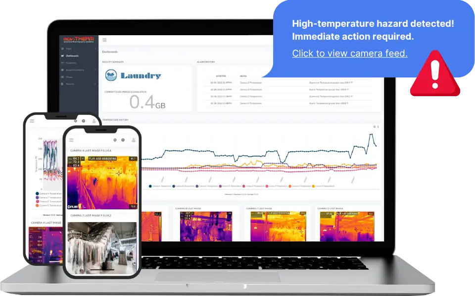 Thermal Monitoring for Industrial Laundry