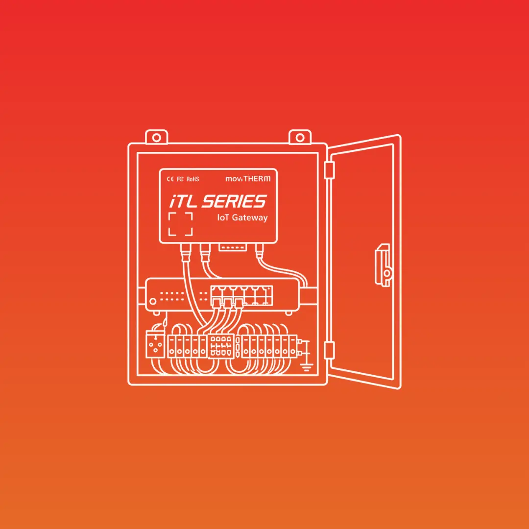 itl gateway on premise support iTL Series IoT gateway connecting Seek G300 thermal cameras through an existing facility network for thermal monitoring and alerts.